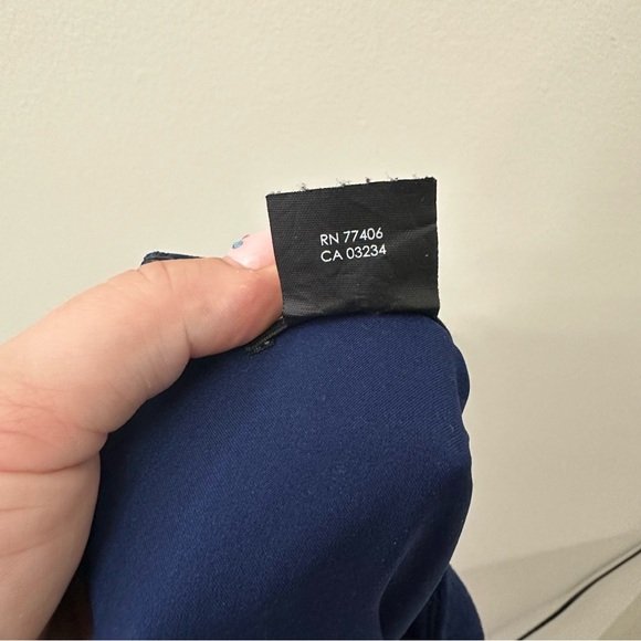 Club Monaco Blue Semi Formal Cocktail Dress - Picture 6 of 9